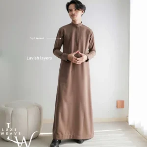 Premium Indonesian Thobe - Chocolate