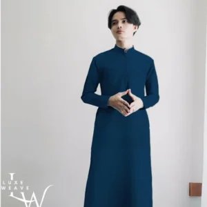 Premium Indonesian Thobe - Blue